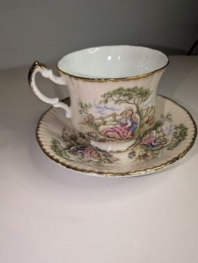 Paragon Teacup And Saucer. The Lovers Fine Bone China. Amazing Condition.